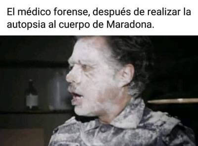 La autopsia de Maradona